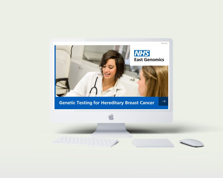 elearning design - NHS East Genomics