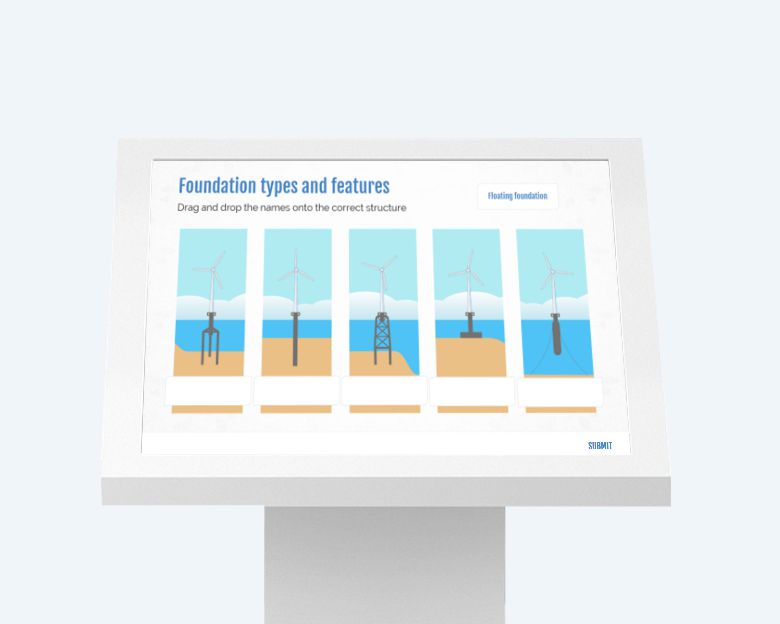 elearning design - Kingfisher Exhibition Interactive 