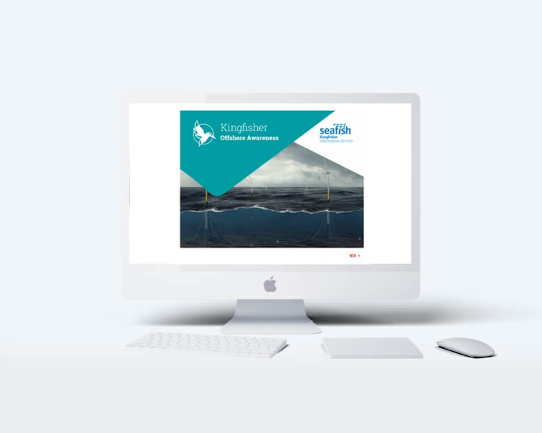 Kingfisher elearning - desktop view