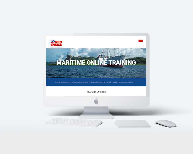 Website design - Red Ensign