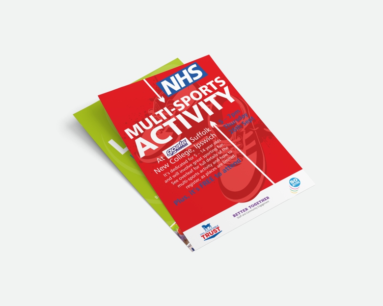 Graphic design - So active flyer design